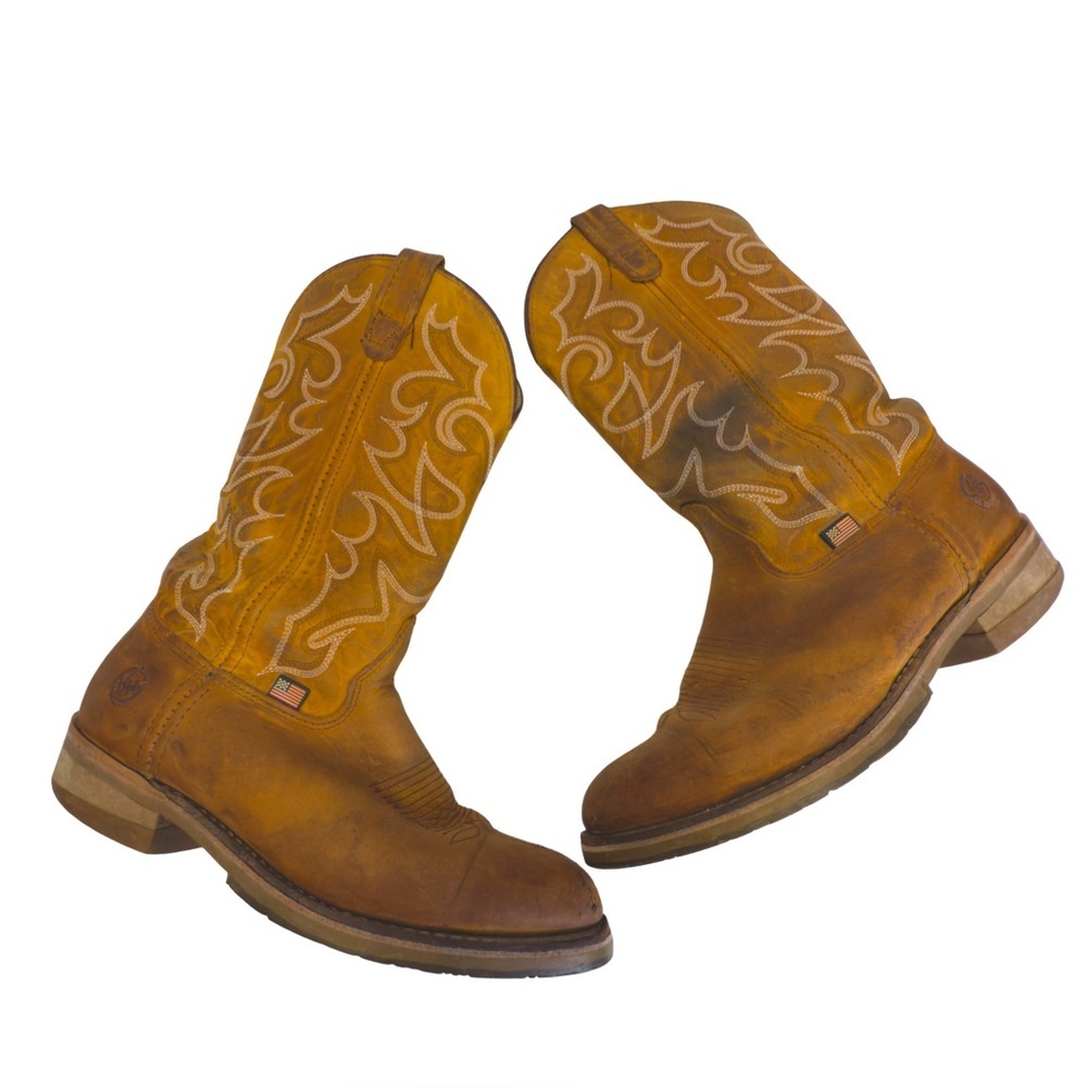 Double H Men's Dylan 12" Soft Toe USA Made Western Work Boot - DH1552 Size 9 - Picture 8 of 14